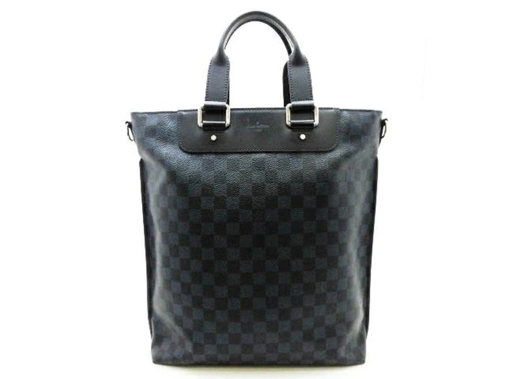 LOUIS VUITTON Cabas Jour Tote Bag Damier Cobalt Blue